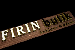 Fırın Butik Tabela